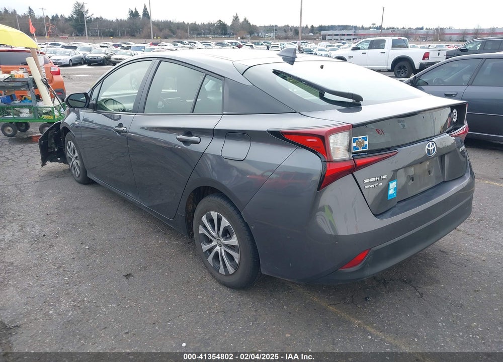 2022 TOYOTA PRIUS VIN: JTDL9MFU4N3037465