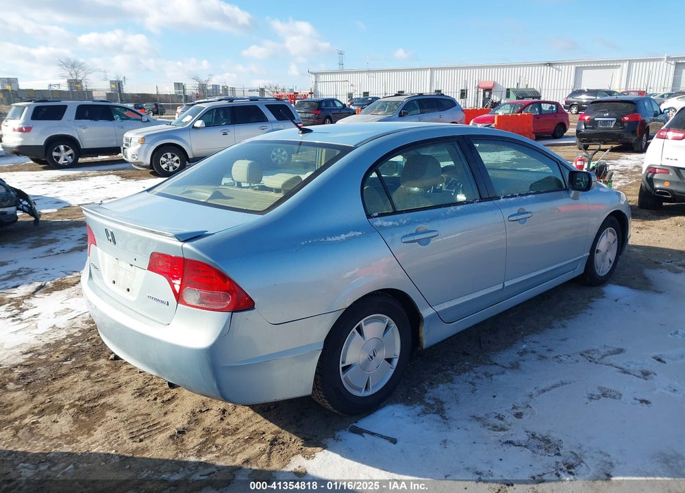 2006 HONDA CIVIC HYBRID VIN: JHMFA36286S030036