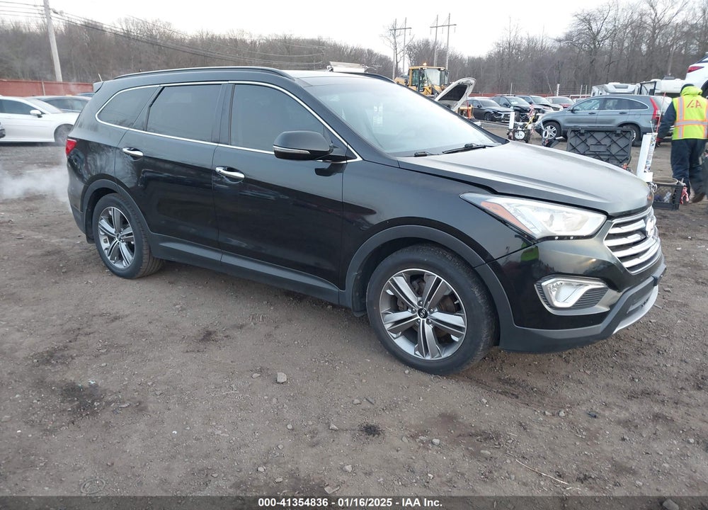 2014 HYUNDAI SANTA FE GLS VIN: KM8SRDHF1EU086431