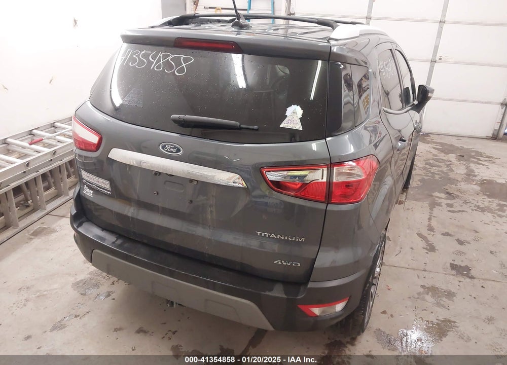 2019 FORD ECOSPORT TITANIUM VIN: MAJ6S3KL8KC309915