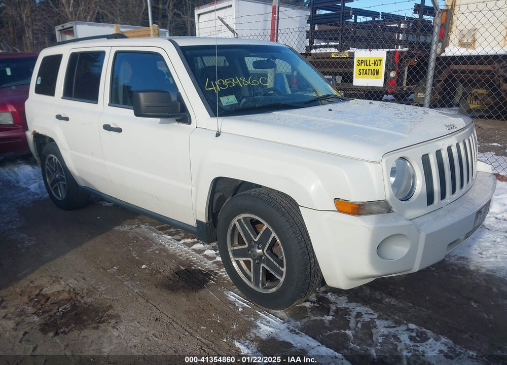 2008 JEEP PATRIOT SPORT VIN: 1J8FF28W18D759458