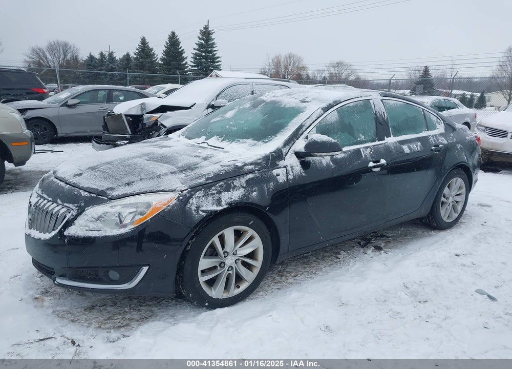 2016 BUICK REGAL TURBO VIN: 2G4GK5EX4G9128751