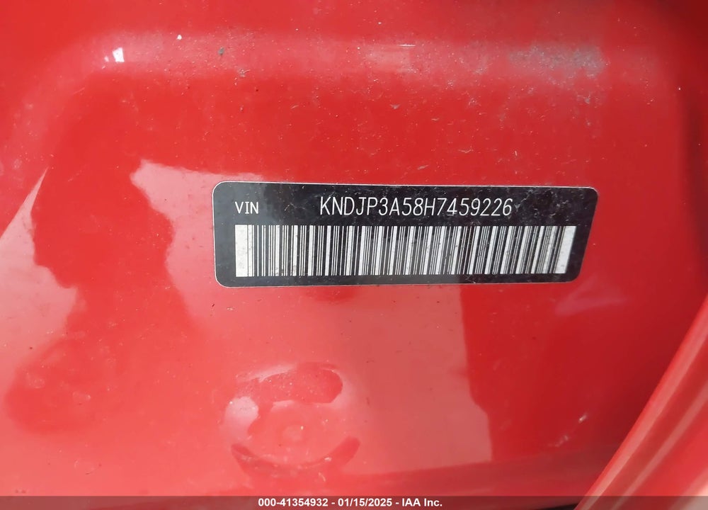 2017 KIA SOUL VIN: KNDJP3A58H7459226