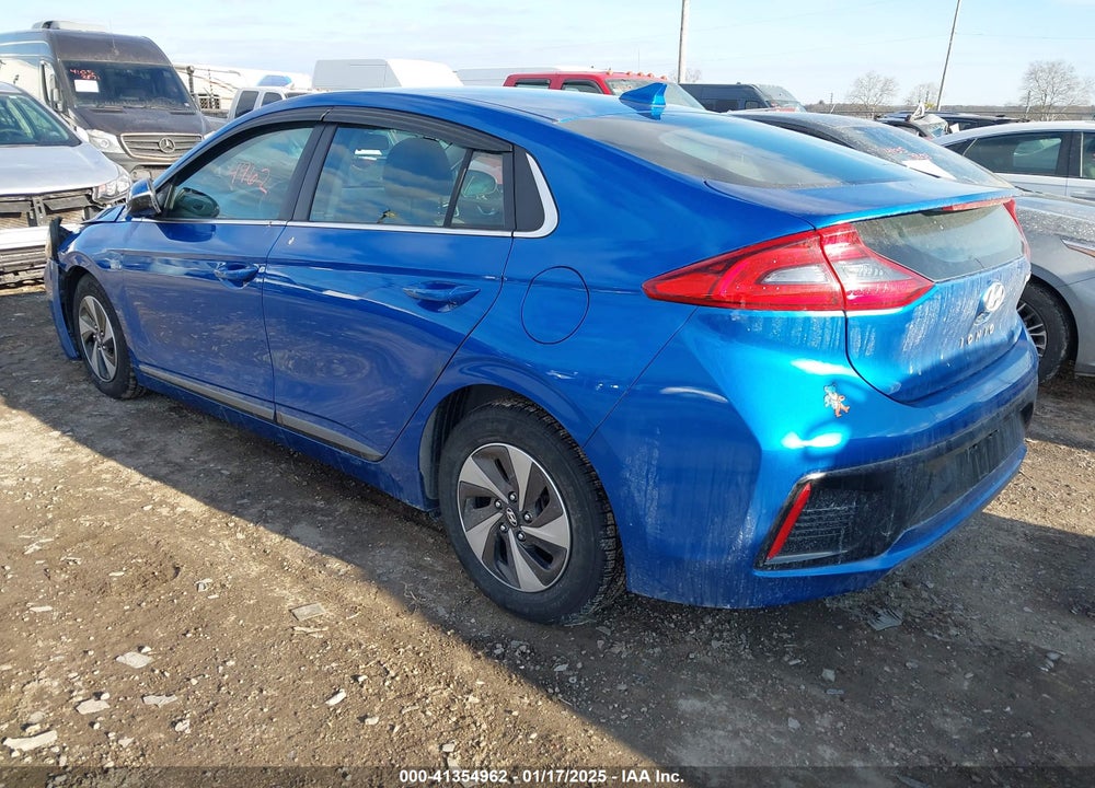 2018 HYUNDAI IONIQ HYBRID SEL VIN: KMHC75LC8JU090631