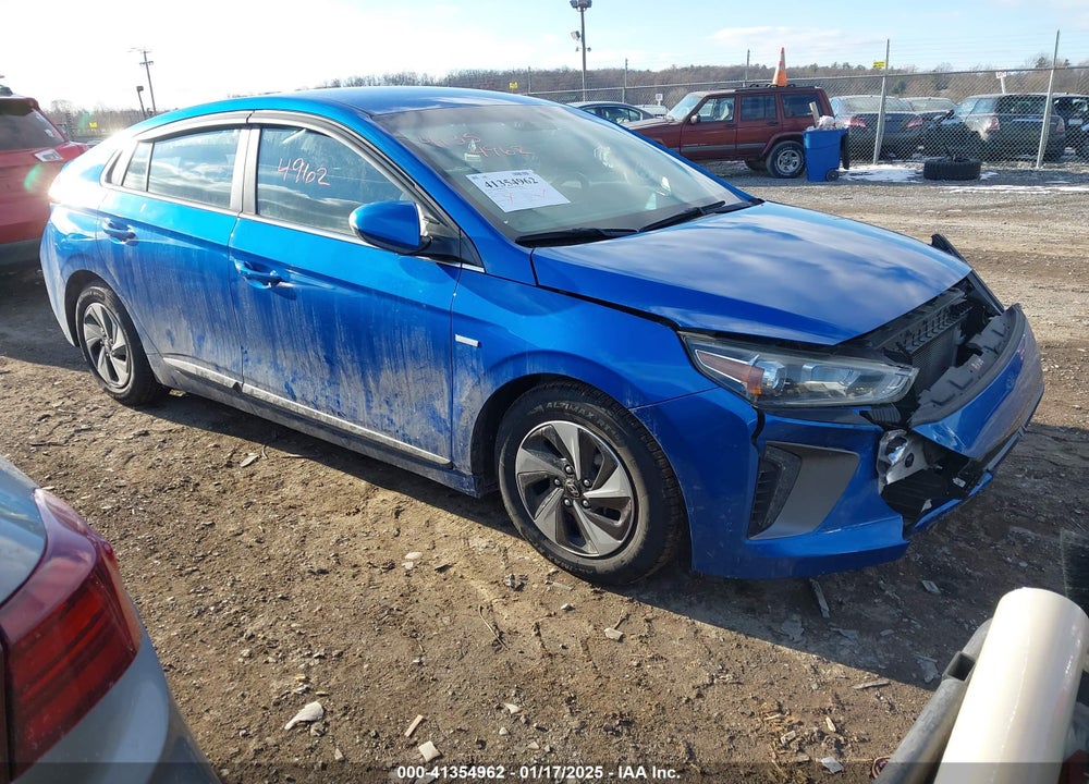 2018 HYUNDAI IONIQ HYBRID SEL VIN: KMHC75LC8JU090631