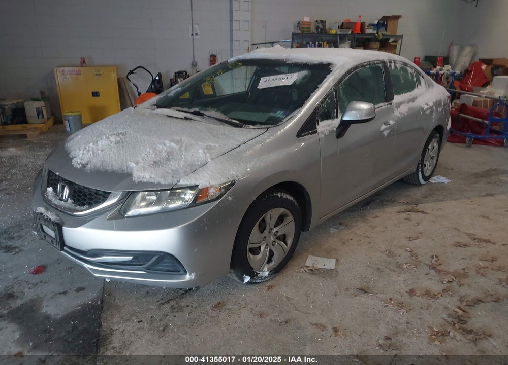 2013 HONDA CIVIC SDN VIN: 19XFB2F55DE254447