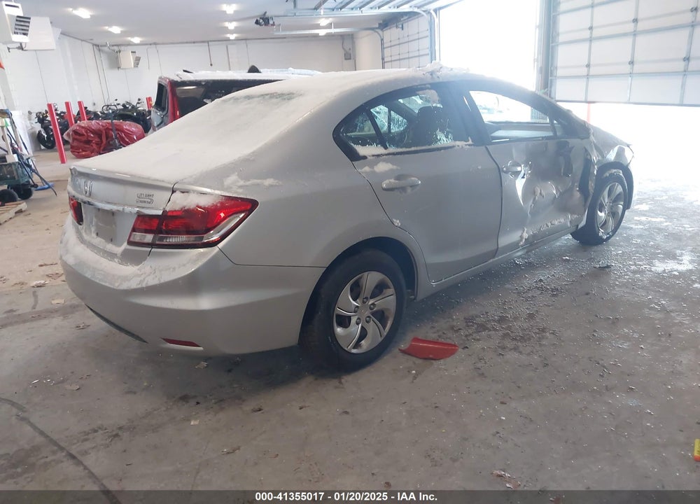 2013 HONDA CIVIC SDN VIN: 19XFB2F55DE254447