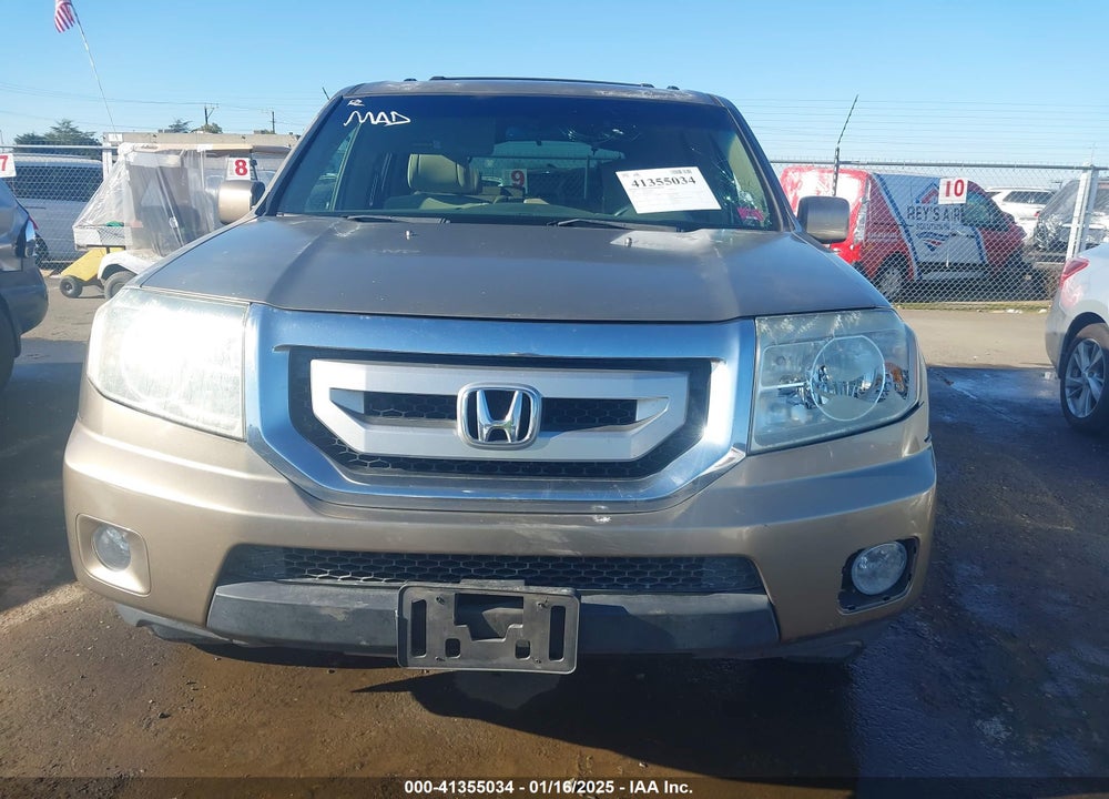 2009 HONDA PILOT EX VIN: 5FNYF48469B000731
