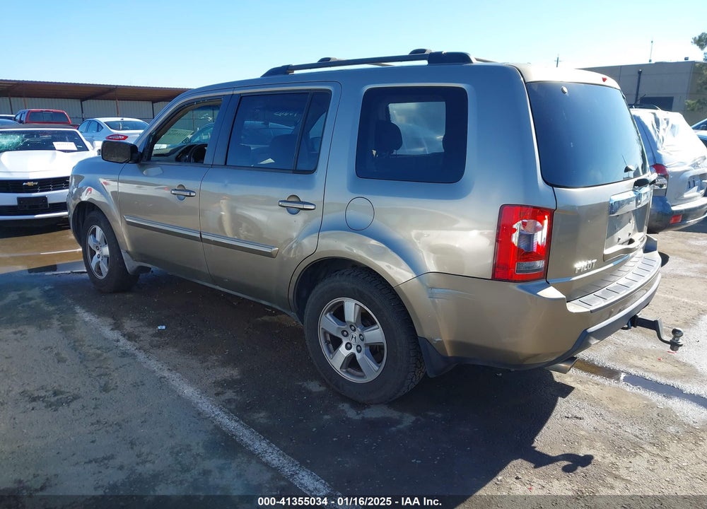 2009 HONDA PILOT EX VIN: 5FNYF48469B000731