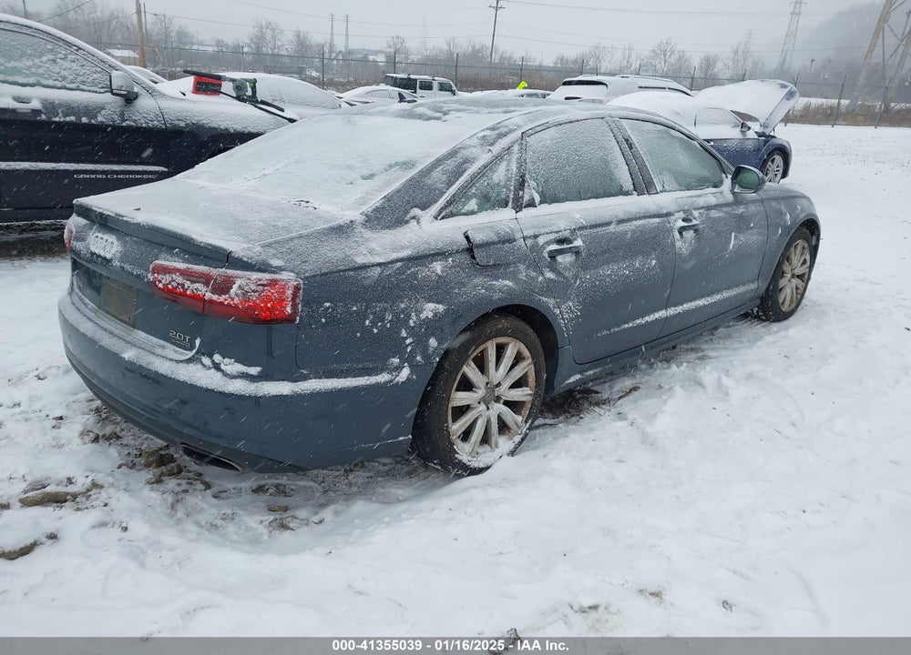 2016 AUDI A6 2.0T PREMIUM PLUS VIN: WAUGFAFC4GN007516