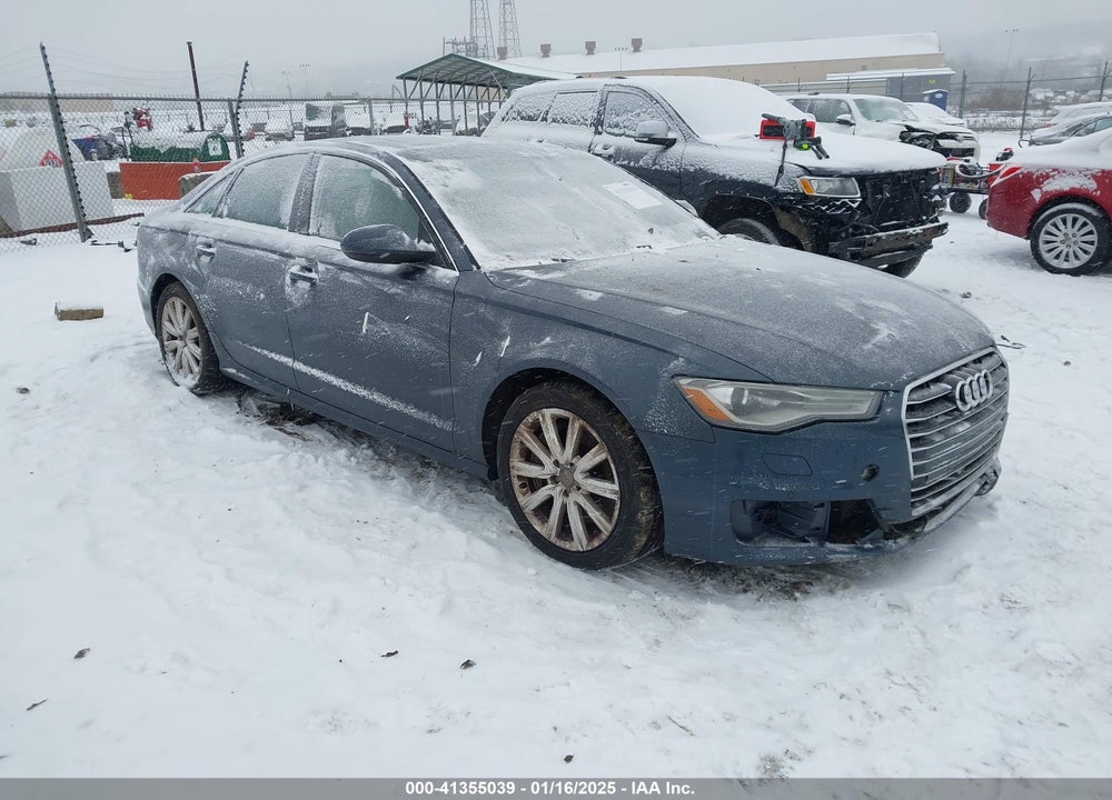 2016 AUDI A6 2.0T PREMIUM PLUS VIN: WAUGFAFC4GN007516