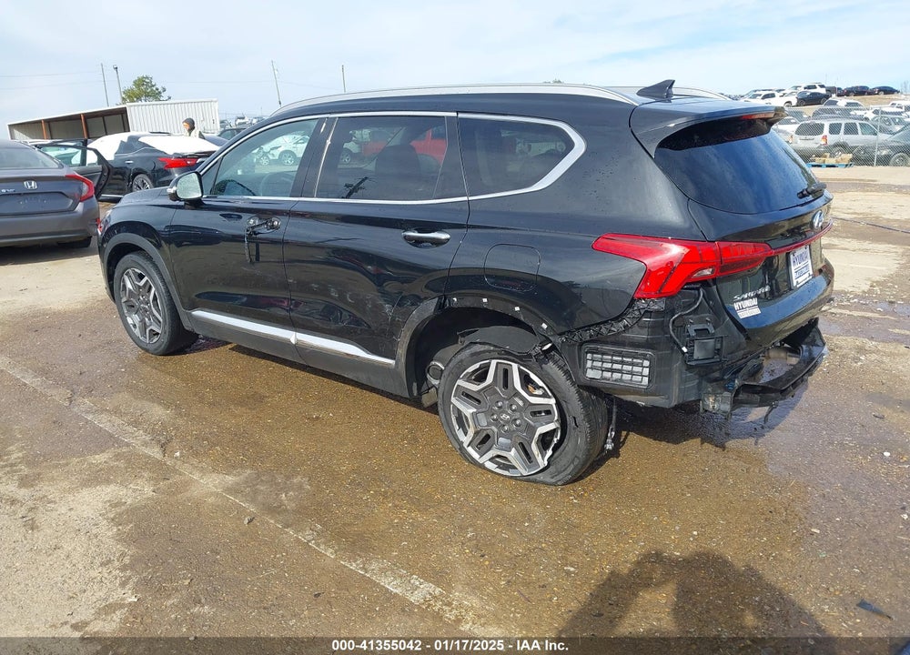 2021 HYUNDAI SANTA FE LIMITED VIN: 5NMS44AL3MH317127