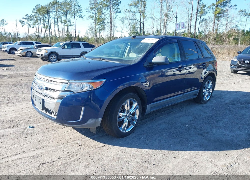 2012 FORD EDGE SEL VIN: 2FMDK3J98CBA78003
