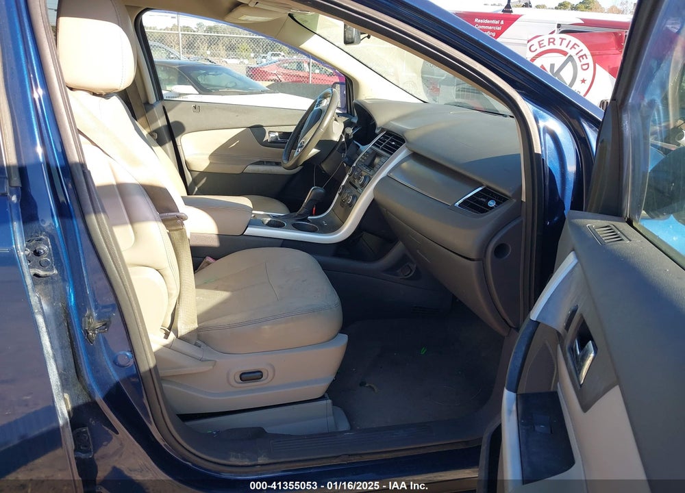 2012 FORD EDGE SEL VIN: 2FMDK3J98CBA78003