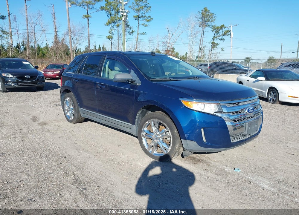 2012 FORD EDGE SEL VIN: 2FMDK3J98CBA78003