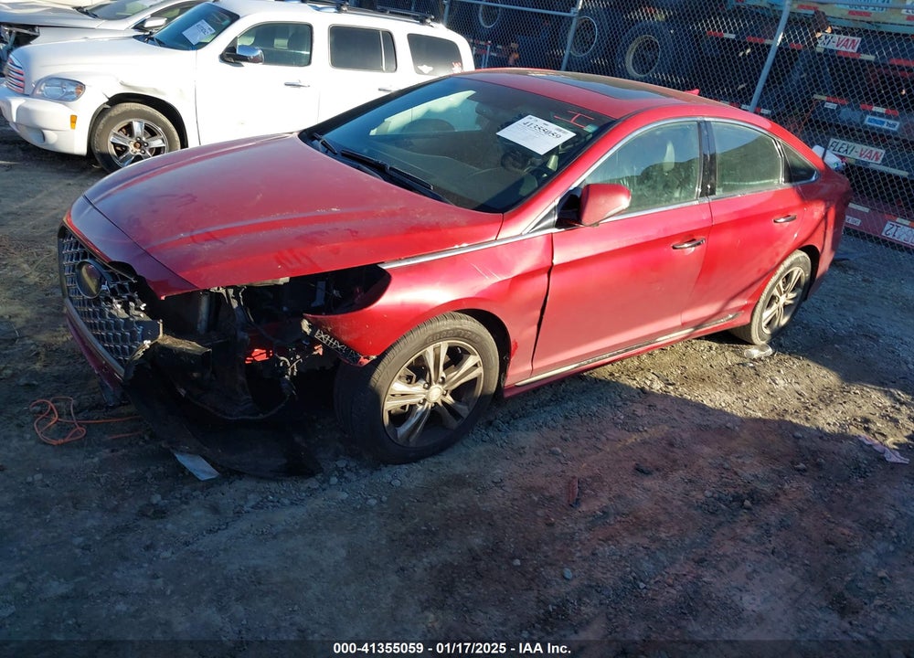 2019 HYUNDAI SONATA VIN: 5NPE34AFXKH736229