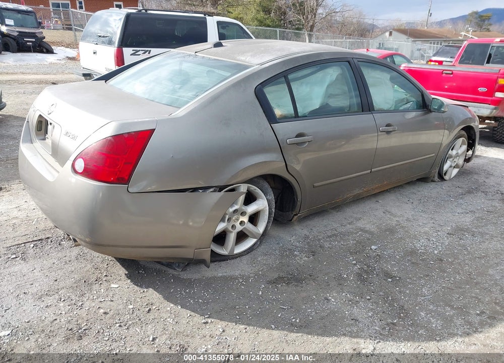2004 NISSAN MAXIMA 3.5 SE VIN: 1N4BA41EX4C821723