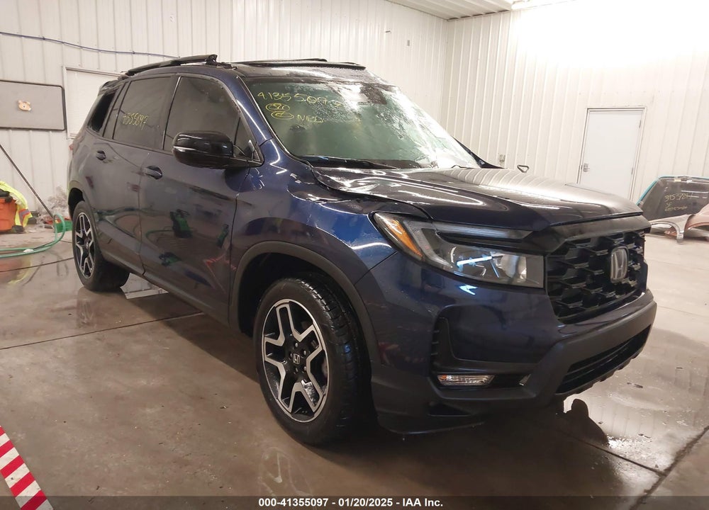2022 HONDA PASSPORT AWD ELITE VIN: 5FNYF8H05NB013145