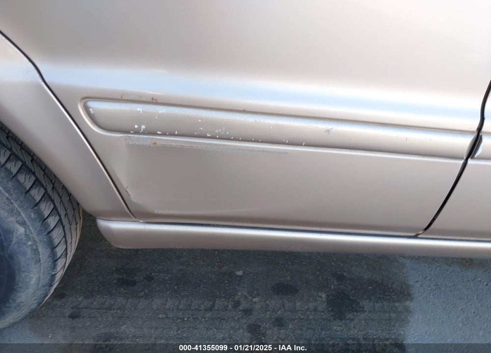 2001 MERCEDES-BENZ ML 320 VIN: 4JGAB54E91A243377