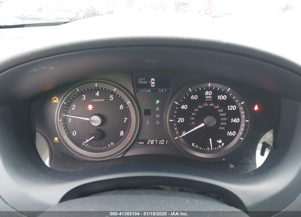 2007 LEXUS ES 350 VIN: JTHBJ46G272117870