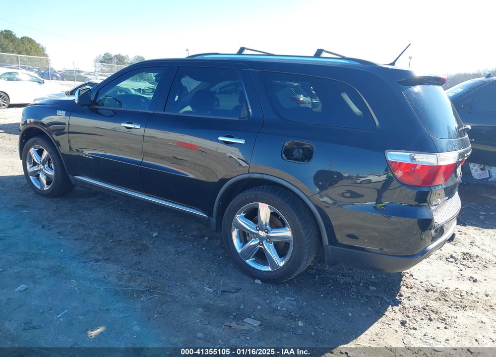 2011 DODGE DURANGO CITADEL VIN: 1D4SE5GT4BC661462