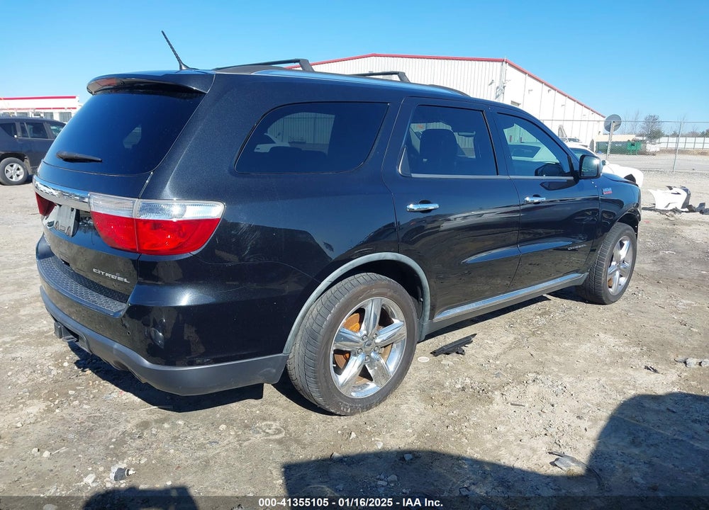 2011 DODGE DURANGO CITADEL VIN: 1D4SE5GT4BC661462