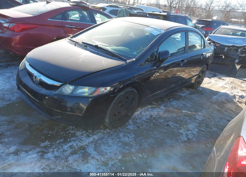2011 HONDA CIVIC LX VIN: 19XFA1F52BE010586