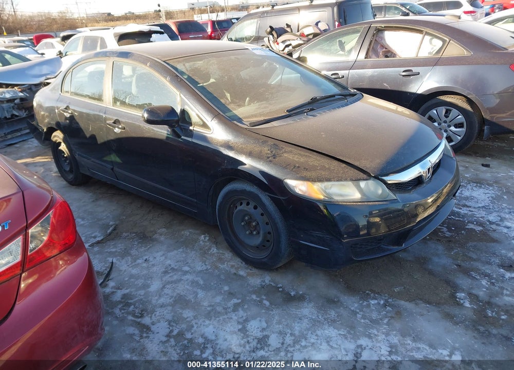 2011 HONDA CIVIC LX VIN: 19XFA1F52BE010586