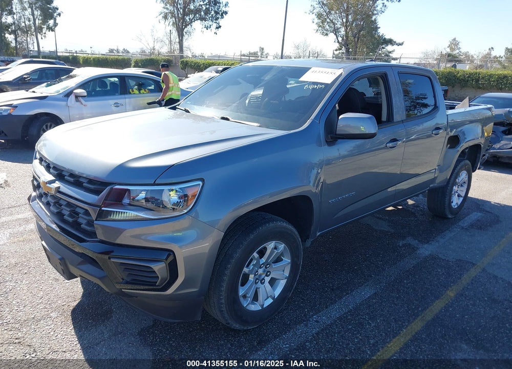 2022 CHEVROLET COLORADO VIN: 1GCGSCEA3N1292885