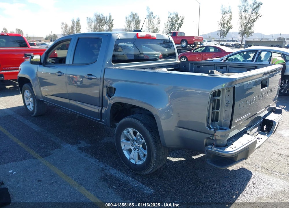 2022 CHEVROLET COLORADO VIN: 1GCGSCEA3N1292885