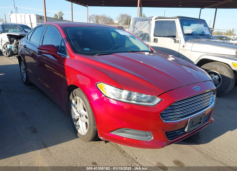 2013 FORD FUSION SE VIN: 3FA6P0H70DR325105