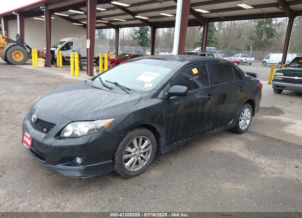 2009 TOYOTA COROLLA VIN: 1NXBU40E99Z155860