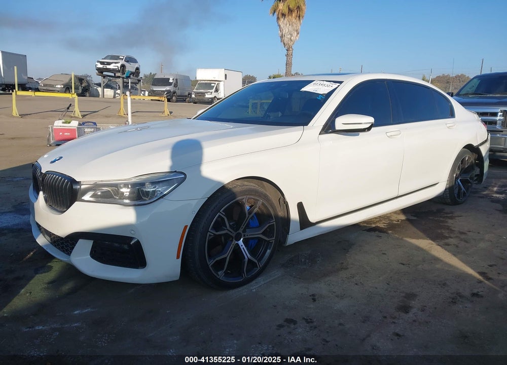 2016 BMW 750I XDRIVE VIN: WBA7F2C55GG416205