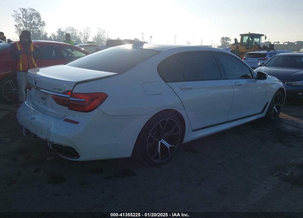 2016 BMW 750I XDRIVE VIN: WBA7F2C55GG416205