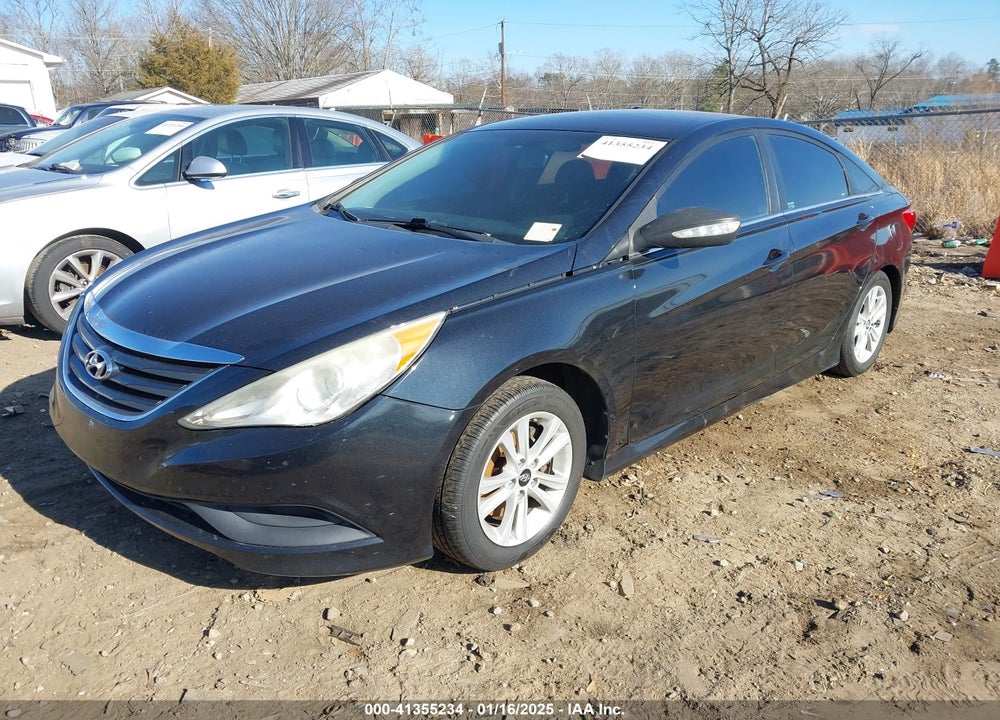 2014 HYUNDAI SONATA VIN: 5NPEB4AC4EH852183