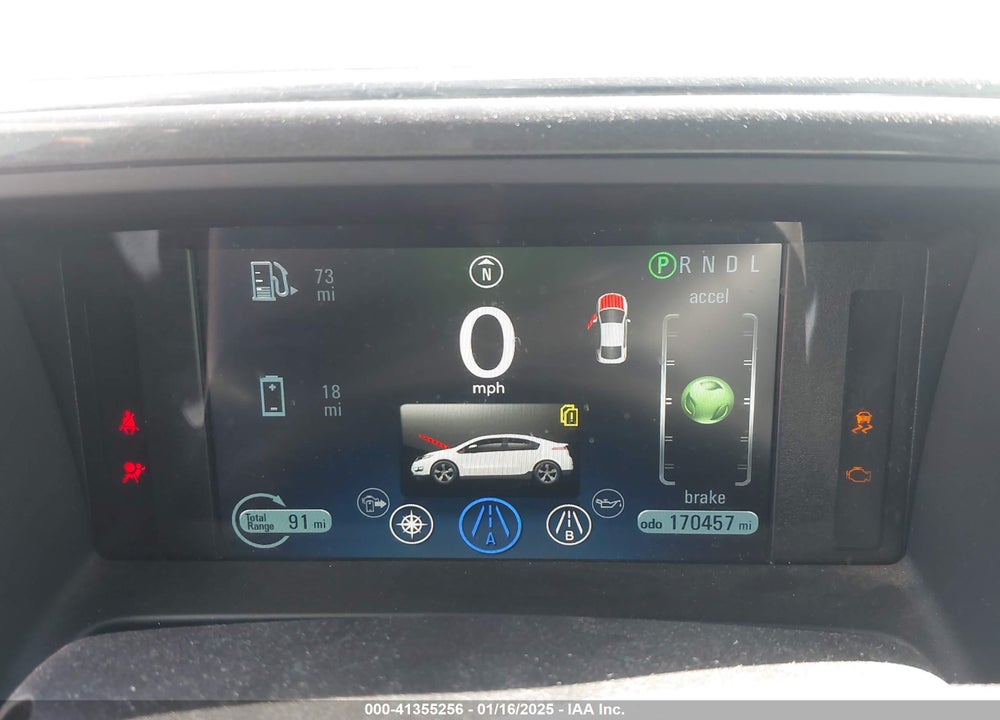 2014 CHEVROLET VOLT VIN: 1G1RH6E44EU153827