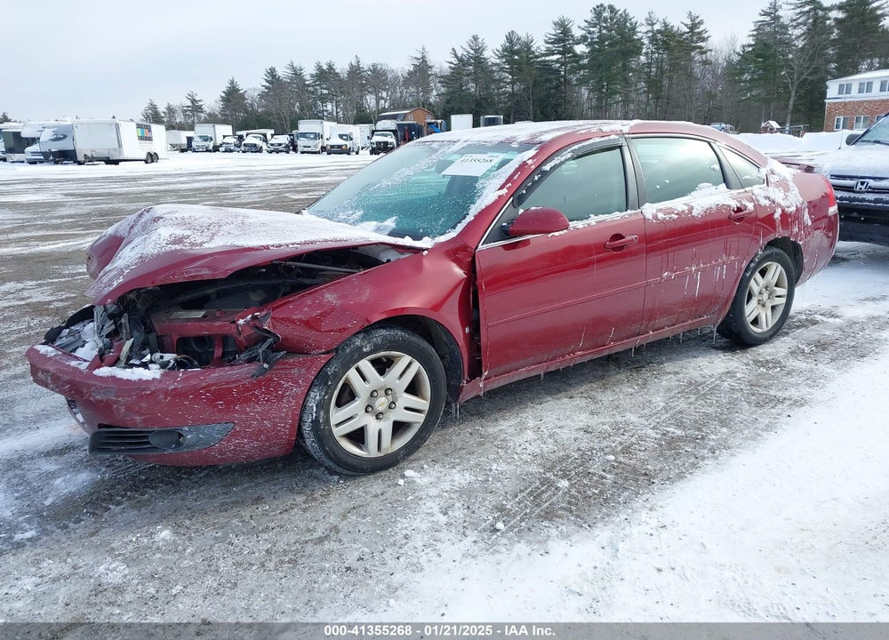 2008 CHEVROLET IMPALA LT VIN: 2G1WC583181356852