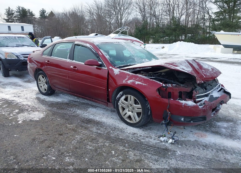 2008 CHEVROLET IMPALA LT VIN: 2G1WC583181356852