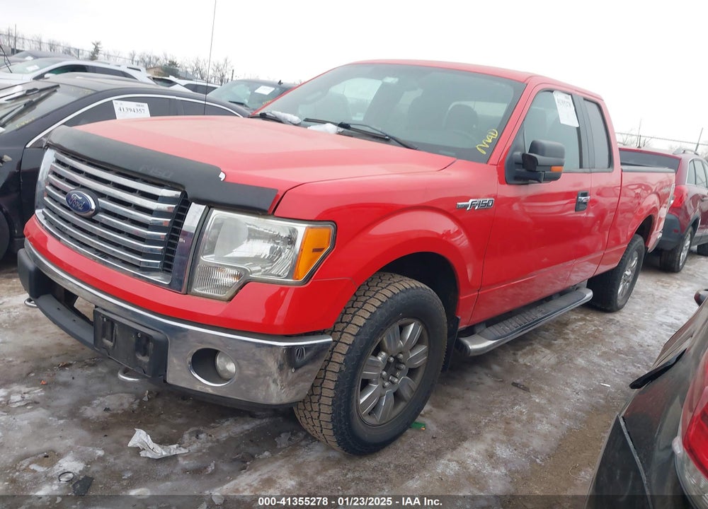 2011 FORD F-150 VIN: 1FTFX1ET8BFB15296