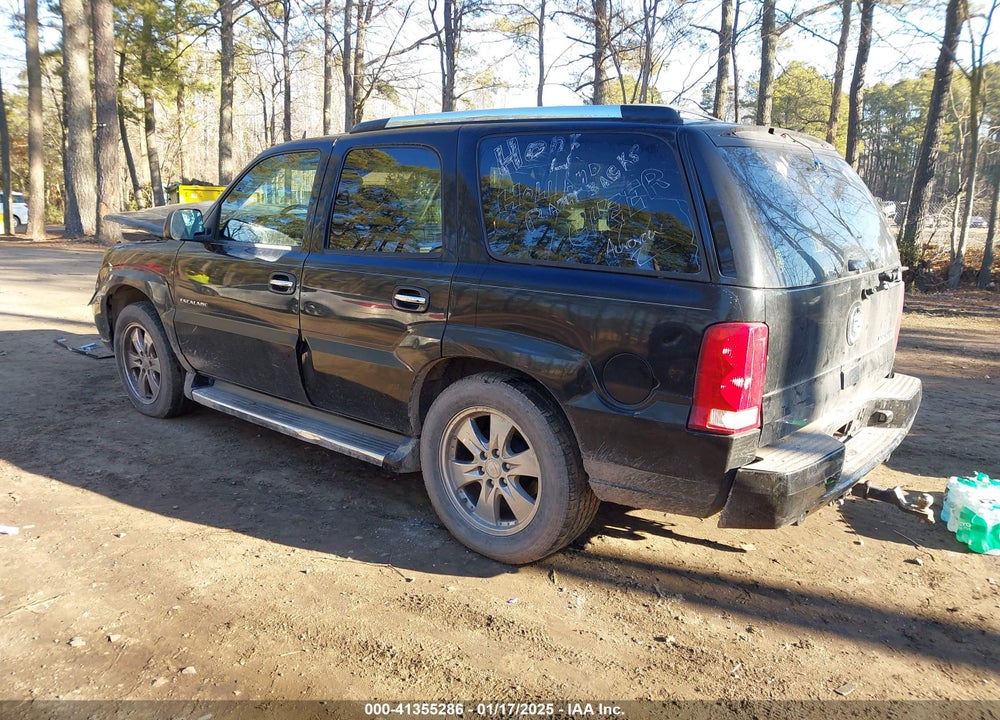 2006 CADILLAC ESCALADE STANDARD VIN: 1GYEK63N26R131245