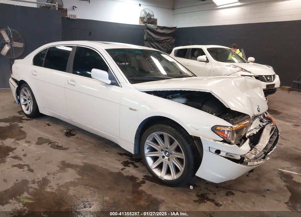 2003 BMW 745LI VIN: WBAGN63463DR08268