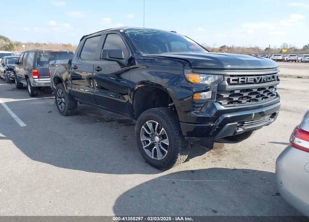 2023 CHEVROLET SILVERADO 1500 2WD SHORT BED CUSTOM VIN: 3GCPABEKXPG134649
