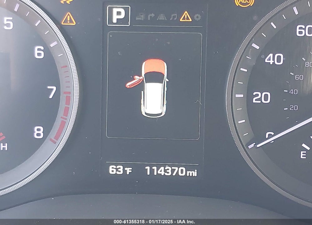 2017 HYUNDAI TUCSON LIMITED VIN: KM8J33A27HU498615