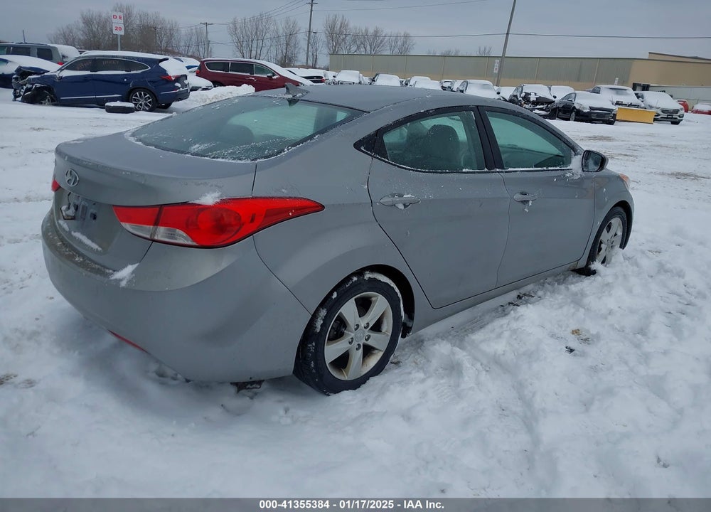 2012 HYUNDAI ELANTRA GLS (ULSAN PLANT) VIN: KMHDH4AE6CU257412