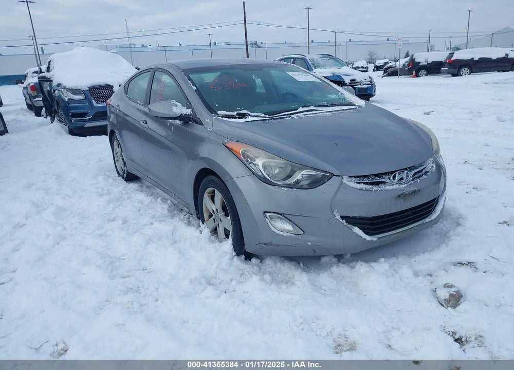 2012 HYUNDAI ELANTRA GLS (ULSAN PLANT) VIN: KMHDH4AE6CU257412