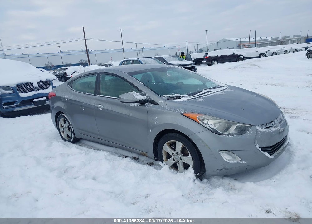 2012 HYUNDAI ELANTRA GLS (ULSAN PLANT) VIN: KMHDH4AE6CU257412