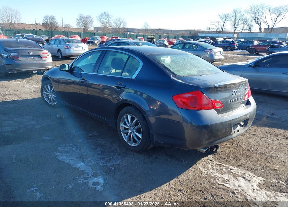 2007 INFINITI G35X VIN: JNKBV61F97M823088