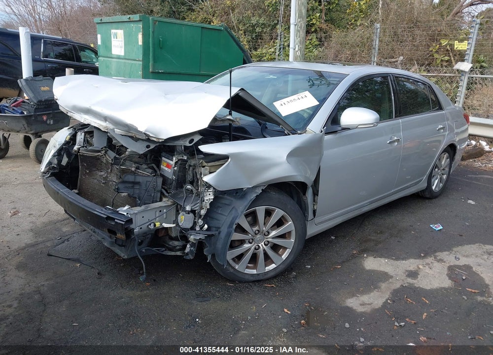 2011 TOYOTA AVALON VIN: 4T1BK3DB5BU371078