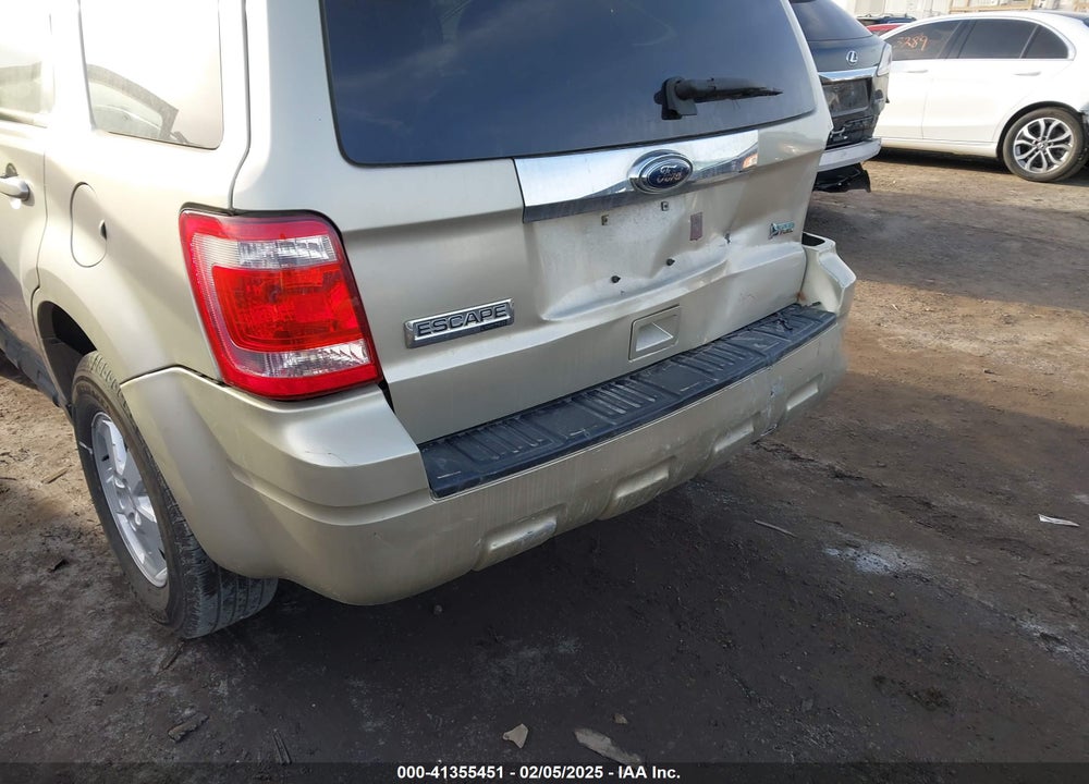 2010 FORD ESCAPE LIMITED VIN: 1FMCU9EG2AKC96328