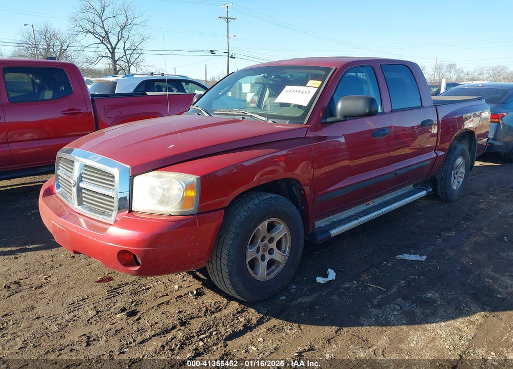 2006 DODGE DAKOTA SLT VIN: 1D7HW48N06S665279
